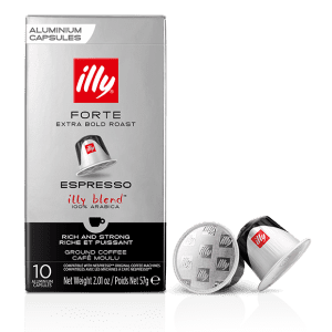 קפסולות illy תואמות - פורטה קלייה כהה מאד - 10 יח' אווירה 1